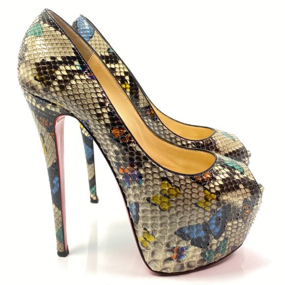 Christian Louboutin Shoes - 🌷❤️‍🔥SPRING SALE 🔥 FINAL PRICE🌷💥Christian Louboutin Highness 160 Python 40